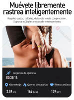 Anillo SANLEPUS con Seguimiento de Salud: Sueño, Oxígeno en Sangre y Actividad Física | Diseño Elegante - details 11