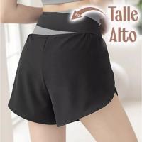 Pantalones cortos De Entrenamiento con bolsillo para Yoga, Ropa De Fitness para correr, pantalones cortos De Entrenamiento De Cintura Alta - details 3