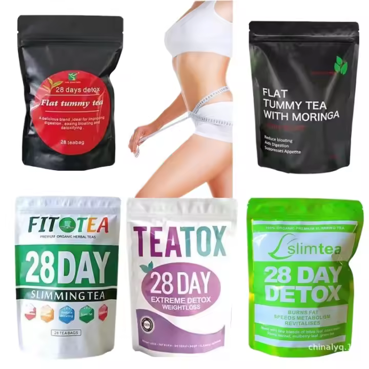 Flat Tummy 28 días té adelgazante de desintoxicación para perder peso - 1