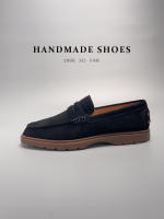 Mocasines de alta gama, cuero genuino, piel de vaca de primera capa, zapatos de moda hechos a mano con un pedal. - details 26