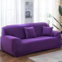 Fundas de Sofá Elásticas de Color Sólido Cubiertas de Muebles para Sala de Estar - details 24