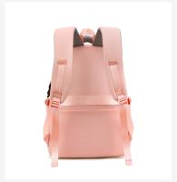 Mochila escolar grande de nailon para chicas adolescentes, morral impermeable para ordenador portátil, color negro - details 12