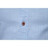 Camisas de Negocios para Hombres Primavera-Verano Moda Japonesa Casual de Algodón y Lino - details 19