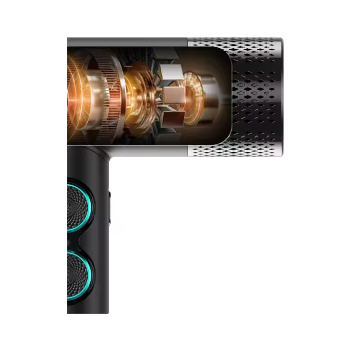 Secador De Pelo Profesional VGR Sin Hojas Motor Sin Escobillas 110000 RPM Adecuado Para Salones Secador De Pelo Potente V-401 - 1