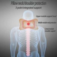 Almohada de Cuello para Coche BUNO de Cuero PU Universal Alivio del Dolor de Cabeza - details 2
