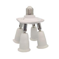 Adaptador de enchufe flexible E27 a E27, Base estándar, soporte de bombilla E27, convertidor de bombilla de tornillo ajustable para extensión de lámpara - details 0