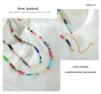 Piedra natural recordada Perlas de Agua Dulce collar de cuentes de mano Colgante de joyería de moda collar de Perlas. Regalo elegante. Joyas y glamurosas - details 5