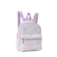 Mochila informal de gran capacidad con bordado simple e impresión, mochila escolar de viaje al aire libre transfronterizo - details 6