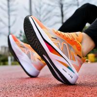 Nueva tela de malla transpirable con placa de carbono de alta calidad, calzado deportivo antideslizante, zapatillas ligeras para correr de verano para hombre - details 7
