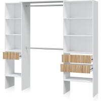 Armario Reversible Nitza Blanco Artik y Natur Medidas 190cm x 187cm x 40cm - details 4