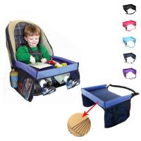 Mesa portátil de almacenamiento para coche, bandeja para aperitivos, asiento de coche para bebé, tablero de dibujo, cochecito, juguete para niños, soporte para alimentos - details 5
