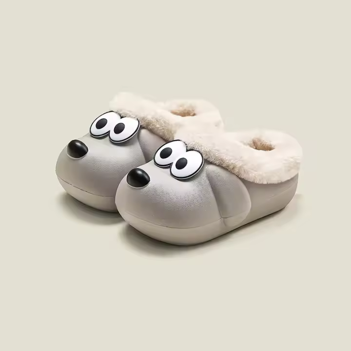 Caliente impermeable bolsa de terciopelo y interior para bebé que preserva el cabello, zapatillas de casa, zapatos de algodón. - 1