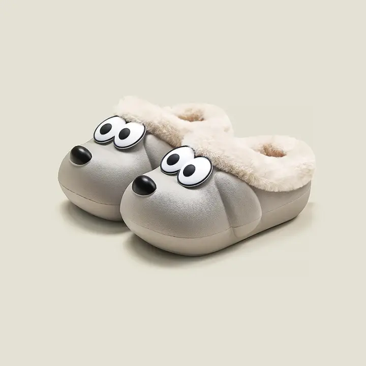 Caliente impermeable bolsa de terciopelo y interior para bebé que preserva el cabello, zapatillas de casa, zapatos de algodón. - 1
