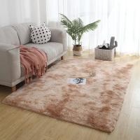 Alfombra Gris para Sala de Estar Alfombra de Peluche para Dormitorio Alfombras Suaves de Terciopelo para Decoración del Hogar Alfombra Antideslizante para Habitación de Niños - details 10