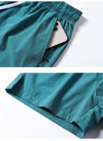 Bañador corto de playa para hombre, de 5 pulgadas de secado rápido traje de baño, pantalones cortos - details 8