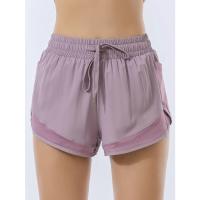 Pantalones Cortos Deportivos de Doble Capa para Mujer Secado Rápido, Corte Holgado, Anti-iluminación, Para Actividad al Aire Libre, Correr, Entrenamiento Físico, Deportes - details 1