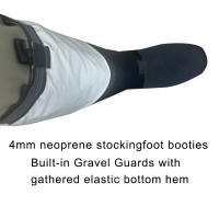 Vadeadores de cintura alta para hombre, pantalones impermeables para pesca con mosca, comodidad y durabilidad G4 Pro con cinturón, vadeadores para viajes de verano, pesca de trucha - details 8