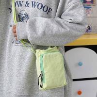 Bolsa portabotellas con correa para el hombro, bolsillo frontal de secado rápido, bolso cruzado para botella de agua, asa con cordón abierto - details 17