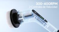Cepillo de limpieza para el hogar,Fregadora Giratoria eléctrica con 8 cabezales de Cepillos Reemplazables, Fregadora para Bañera y Azulejo - details 9