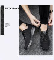 Zapatillas de moda para hombre Zapatillas de malla transpirables Zapatos para correr huecos para hombre - details 3