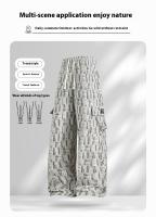 Pantalones de cuadros de verano 2025 para hombres, sueltos, de color sólido, casuales, drapeados, de secado rápido, deportivos. - details 3