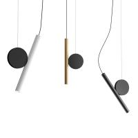Lámpara colgante nórdica minimalista Zen creativa, barra de cabecera de dormitorio, pequeña luz colgante - details 3