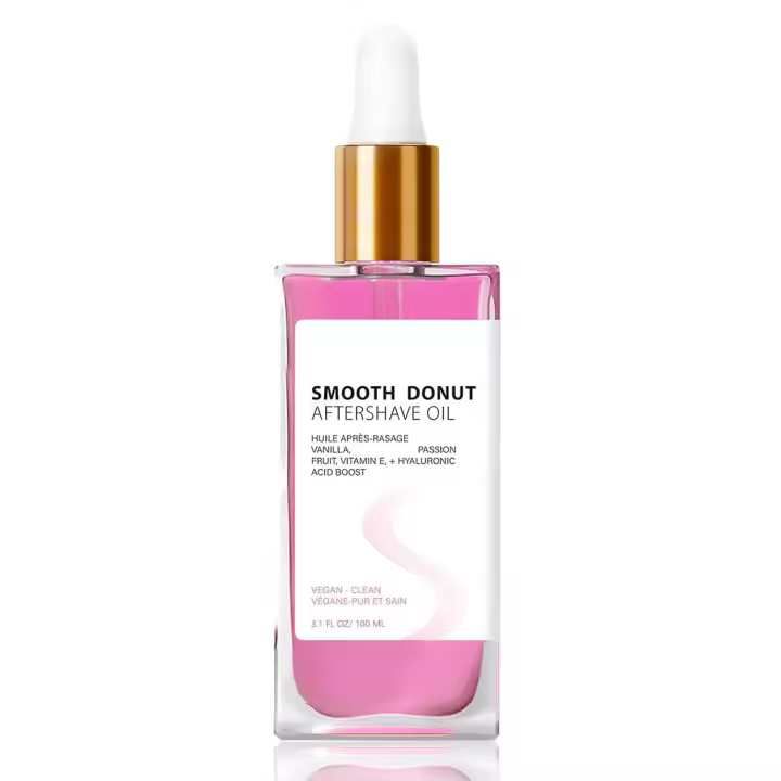Omexry Soft Serve Women, aceite para después del afeitado, aroma de vainilla y fresa para una piel suave, calmante, hidratante, previene los pelos encarnados y - 1