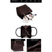 CH-Bolso de mano con diseño de letras y estampado de letras para mujer, bandolera de gran capacidad para uso diario, de lujo, de gama alta - details 2