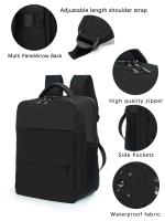 Mochila Unisex de gran capacidad para viaje de negocios, resistente al agua, ligera, duradera, multifuncional, 16 pulgadas - details 1