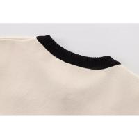BUNO- chaqueta de punto de verano para mujer, nueva moda informal, clásico, cuello redondo, un solo pecho, suéter de manga corta, abrigo, Tops - details 10
