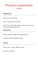 Reloj inteligente HW10 PRO para hombre y mujer, dispositivo con llamada Bluetooth, NFC, detección de ritmo cardíaco, Compatible con sistema Android IOS, novedad de 2025 - details 10