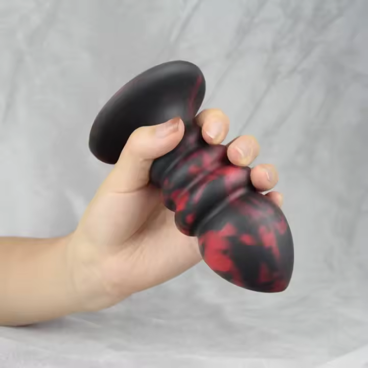 Dildo Grande Suave Estimulador de Placer Anal-Vaginal Juguete de Placer para Hombres 18+ - 1