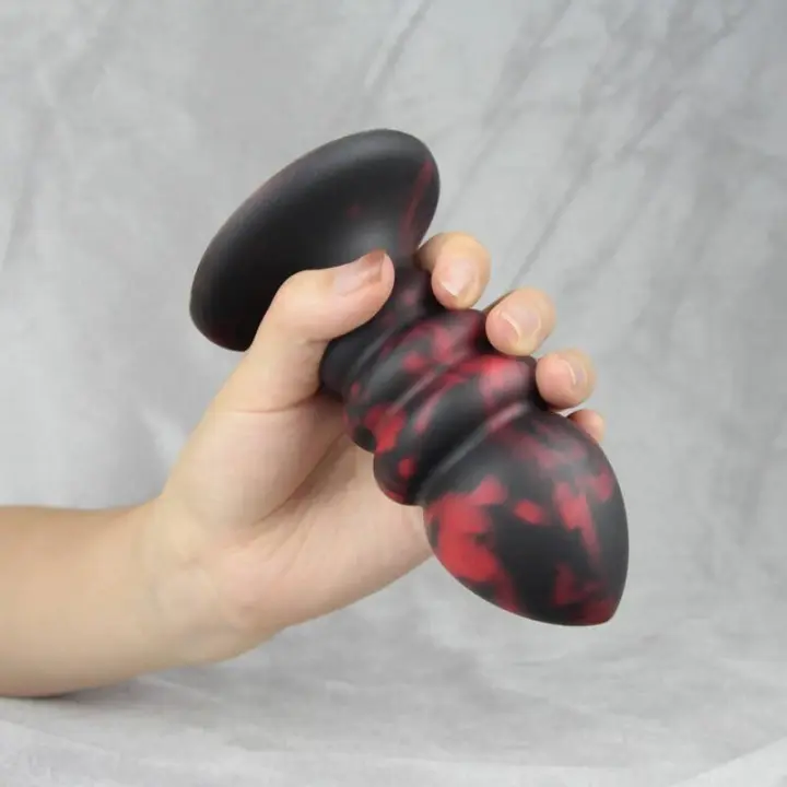 Dildo Grande Suave Estimulador de Placer Anal-Vaginal Juguete de Placer para Hombres 18+ - 1