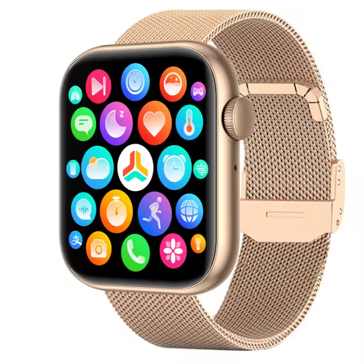 Arterial Resistant to Agua IP68 para Android and iOS Gift Perfecto Reloj Inteligente para Mujer with Función de Ritmo Cardíaco y Presión - 1