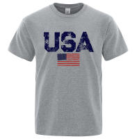 Camisetas Vintage con estampado de calle de la bandera de Estados Unidos para hombre, camisetas informales de algodón de alta calidad, camisetas transpirables de Hip-Hop para verano - details 10