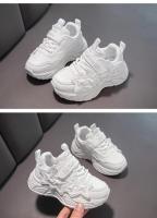 Zapatos informales para niños y niñas, zapatillas deportivas clásicas con estrellas, transpirables, de PU + Goma, antideslizantes y suaves - details 6