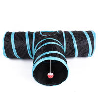 Túnel de Juego plegable para gatos, suministros para mascotas, barril de perforación transpirable para interiores, papel fuerte - details 3