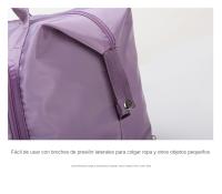 Bolsa De Viaje Plegable negra, Bolsa De Deporte Seca Y Húmeda, Bolsa De Viaje De Fin De Semana - details 28