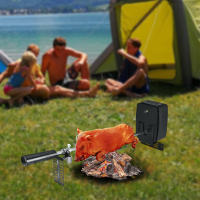 Kit de Parrilla Eléctrica Portátil de Acero Inoxidable 42'' 2 Palitos de Escobilla y 2 Garfos de Carne Reemplazo de Parrilla BBQ - details 7