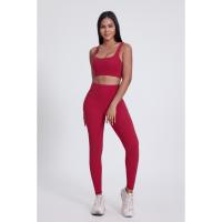 Pantalones de yoga sin costuras de diseño personalizado, cintura alta, control abdominal, leggings para correr y hacer ejercicio, pantalones de entrenamiento multicolor - details 11