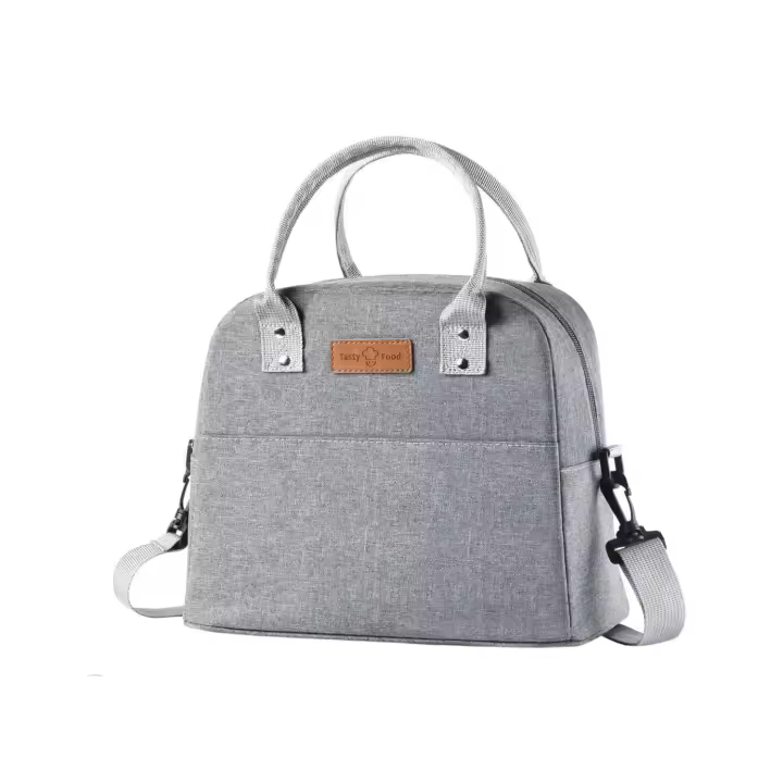 Fiambrera para hombres y mujeres, lonchera para adultos, bolsa de almuerzo, contenedor de productos alimenticios, reutilizable, adecuado para el trabajo, viajes, picnic, oficina (rosa) - 1