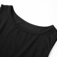 Y24DS283 Ropa de Mujer Vestido de Verano Nuevo Color Sólido Sin Mangas con Parches - details 30