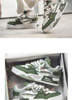 2024 nuevos zapatos deportivos informales de gran tamaño para hombres, zapatos con Panel de cuero elevado de suela gruesa, tallas 39-48 - details 18