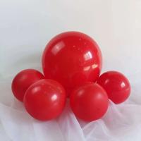 Globos Matte de Colores Vibrantes Venta al por Mayor de Globos Rojos Engrosados - details 0
