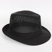 Sombreros de tela de malla transpirable para hombres, sombrero de bombín, primavera y verano - details 1