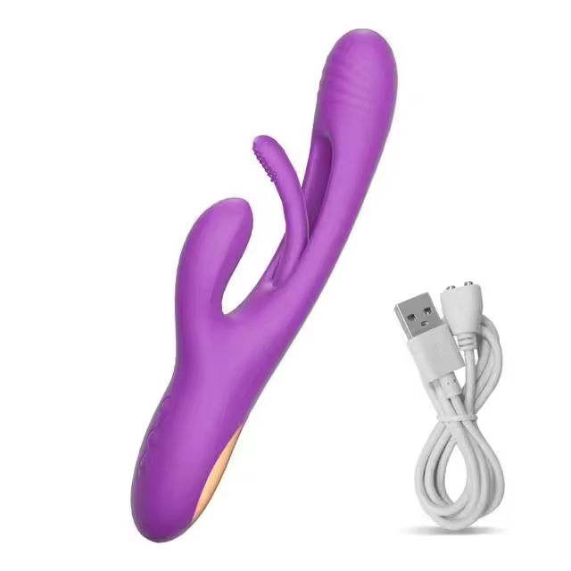 Consoladores vibradores potentes de silicona con tres modos, varita de gran tamaño, masajeador de punto G, juguete sexual para parejas, estimulador de clítoris para adultos - 1