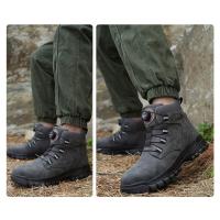 Botas de Seguridad Impermeables para Hombres Botas de Trabajo Indestructibles con Punta de Acero - details 25