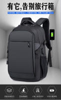 Mochila Mochila negra para hombre Bolsa para computadora portátil - details 0