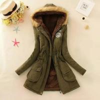 Chaqueta de algodón acolchada para mujer, abrigo informal ajustado con capucha, Parkas acolchadas, abrigo cálido, otoño e invierno, nové de 2025 - details 11