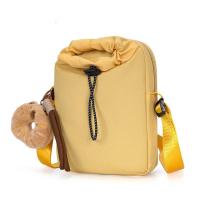 Bolsa cruzada para botella de agua de estilo coreano, bolsa portátil impermeable para botella de agua, bolsa para teléfono móvil con cordón de nailon y parte superior abierta - details 17